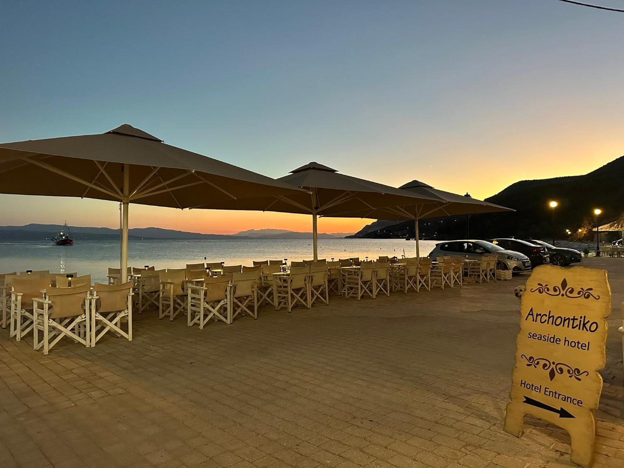 Archontiko Seaside Hotel 普拉坦亚斯 外观 照片